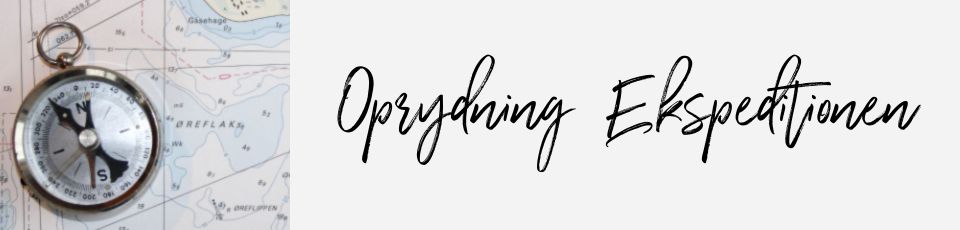 Oprydning Ekspeditionen med Kend Dine Penge